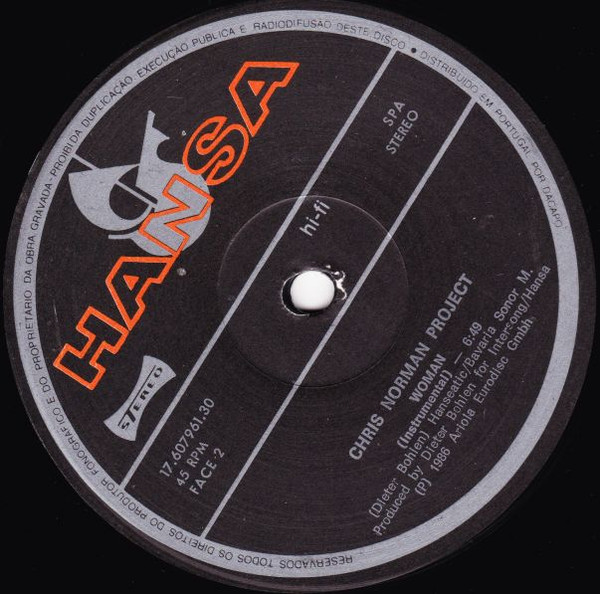 Chris Norman - Midnight Lady | Hansa (17.607961.30) - 4