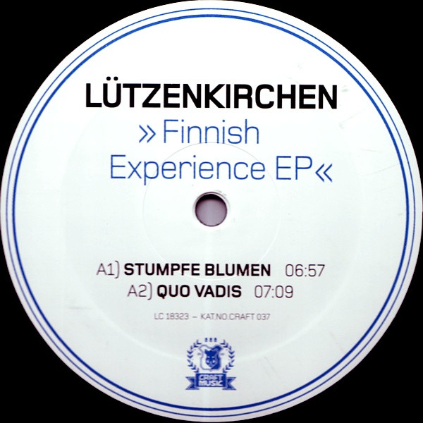 Tobias Lützenkirchen - Finnish Experience EP | Craft Music (CRAFT 037) - 2