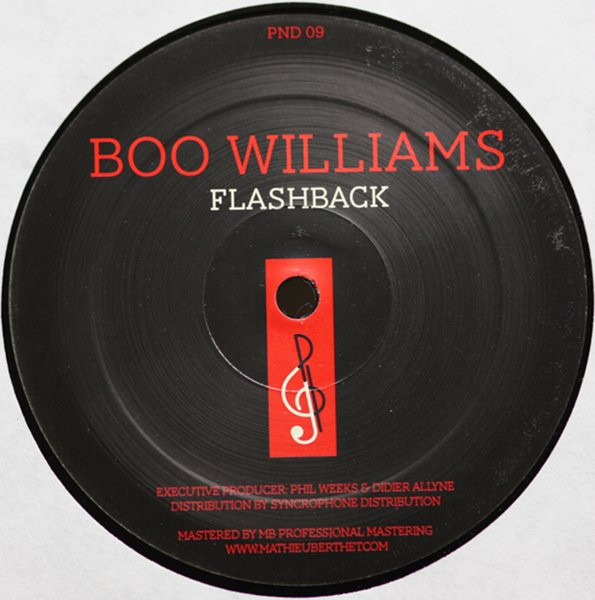 Boo Williams - Anger / Flashback | P&D (PND 09) - main