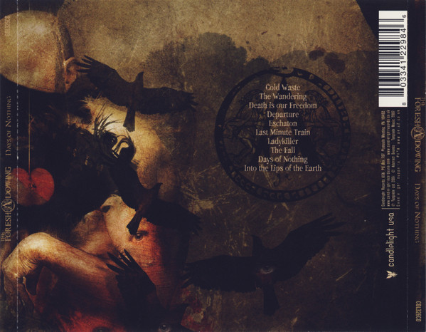 The Foreshadowing - Days Of Nothing CD | Candlelight Records USA (CDL326CD) - 2 The Foreshadowing - Days Of Nothing CD | Candlelight Records USA (CDL326CD) - 2