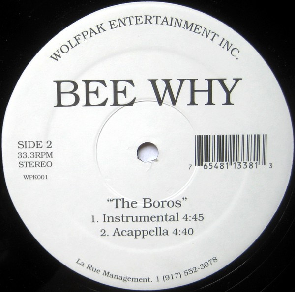 Bee Why - The Boros | Wolfpak Entertainment Inc. (WPK001) - 2 Bee Why - The Boros | Wolfpak Entertainment Inc. (WPK001) - 2