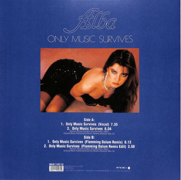 Alba - Only Music Survives | ZYX Music (MAXI 1187-12) - 2
