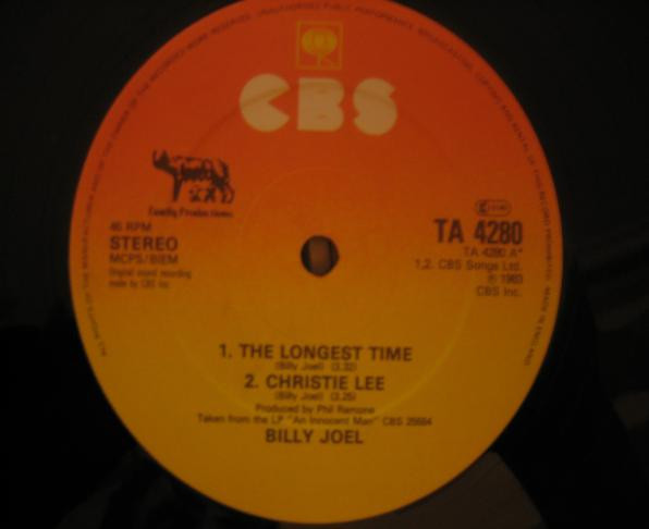 Billy Joel - The Longest Time | CBS (TA 4280) - main
