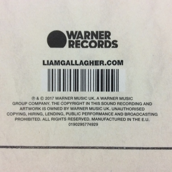 Liam Gallagher - As You Were | Warner Records (0190295774929) - 4 Liam Gallagher - As You Were | Warner Records (0190295774929) - 4