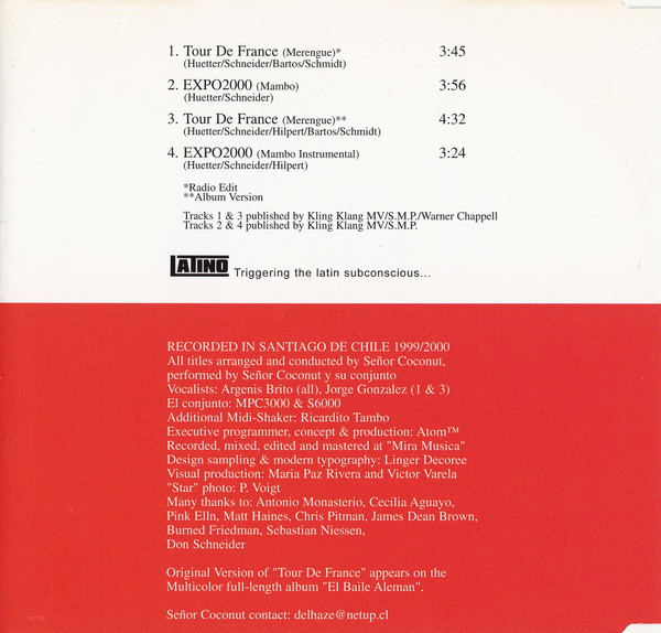 Señor Coconut - Tour De France | Multicolor Recordings (MCR 107.3) - 4 Señor Coconut - Tour De France | Multicolor Recordings (MCR 107.3) - 4