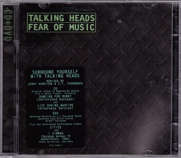 Talking Heads - Fear Of Music CD | Sire (8122 73299 2) - 2 Talking Heads - Fear Of Music CD | Sire (8122 73299 2) - 2