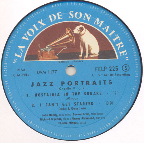 Charles Mingus - Jazz Portraits | La Voix De Son Maître (FELP 225) - 2 Charles Mingus - Jazz Portraits | La Voix De Son Maître (FELP 225) - 2