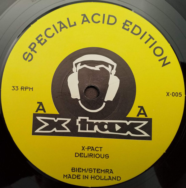 DJ Misjah & DJ Groovehead - Special Acid Edition | X-Trax (X-005) - 3