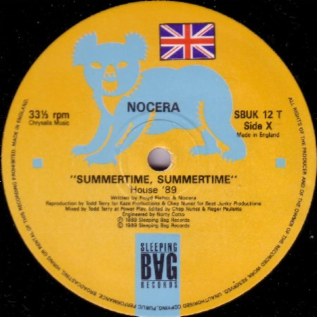 Nocera - Summertime, Summertime '89 | Sleeping Bag Records (SBUK 12T) - 2 Nocera - Summertime, Summertime '89 | Sleeping Bag Records (SBUK 12T) - 2
