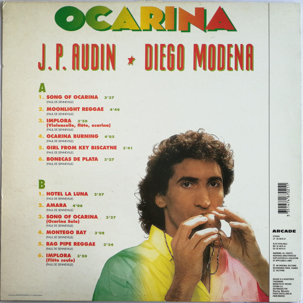 Jean-Philippe Audin & Diego Modena - Ocarina | Arcade (02 4670 21) - 2