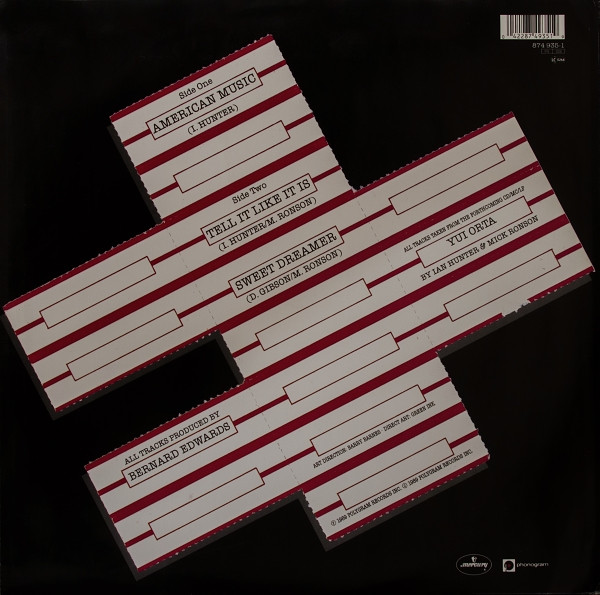Ian Hunter / Mick Ronson - American Music | Mercury (874 935-1) - 4 Ian Hunter / Mick Ronson - American Music | Mercury (874 935-1) - 4