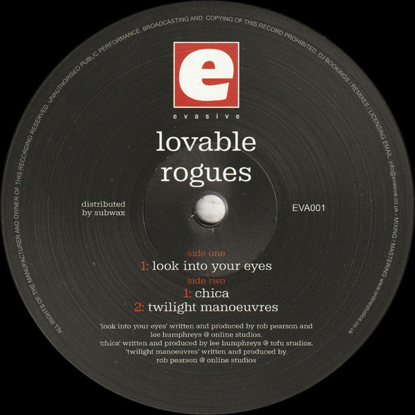 Lovable Rogues - Look Into Your Eyes | Evasive Records (EVA001)