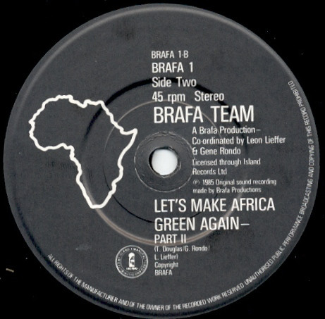 The Brafa Team - Let's Make Africa Green Again | Island Records (BRAFA 1) - 2 The Brafa Team - Let's Make Africa Green Again | Island Records (BRAFA 1) - 2