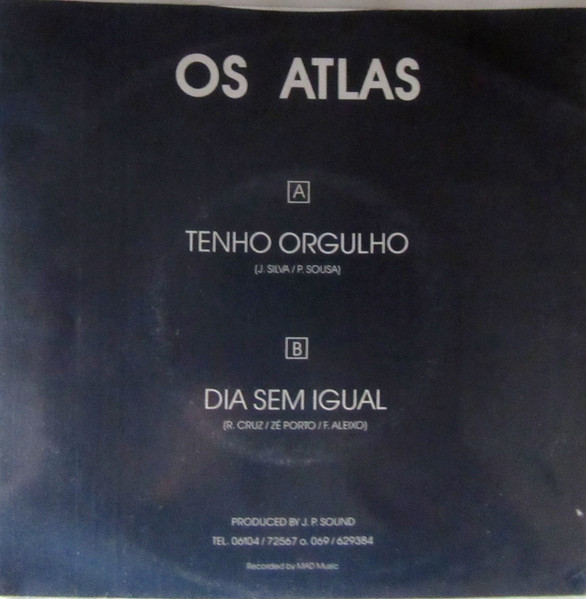 Os Atlas - Tenho Orgulho | Not On Label (7316-300) - 2