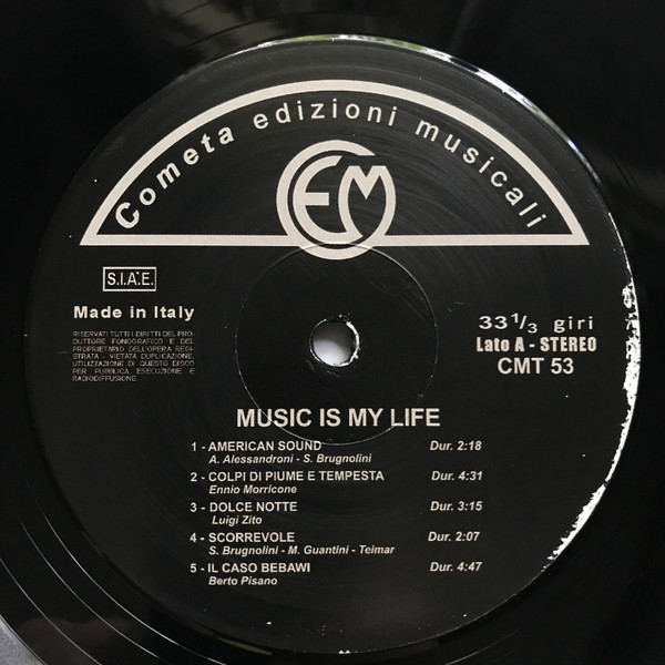 Various - Music Is My Life | Cometa Edizioni Musicali (CMT53) - 3 Various - Music Is My Life | Cometa Edizioni Musicali (CMT53) - 3