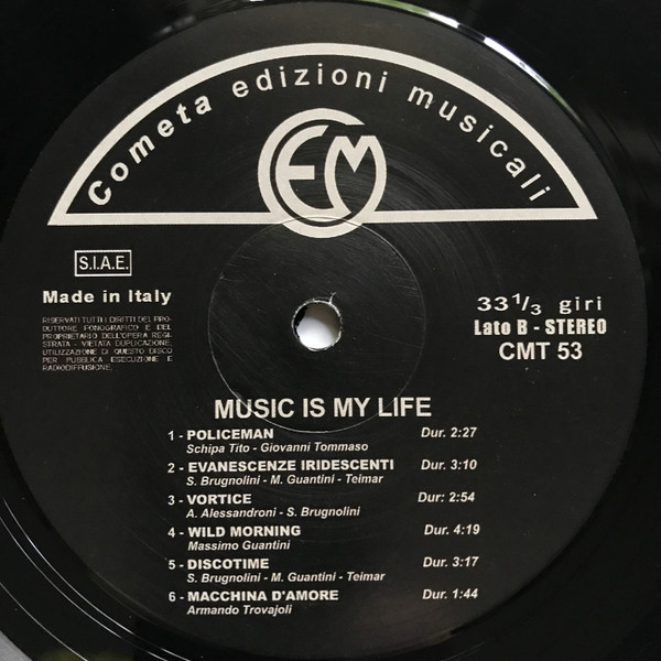 Various - Music Is My Life | Cometa Edizioni Musicali (CMT53) - 4 Various - Music Is My Life | Cometa Edizioni Musicali (CMT53) - 4