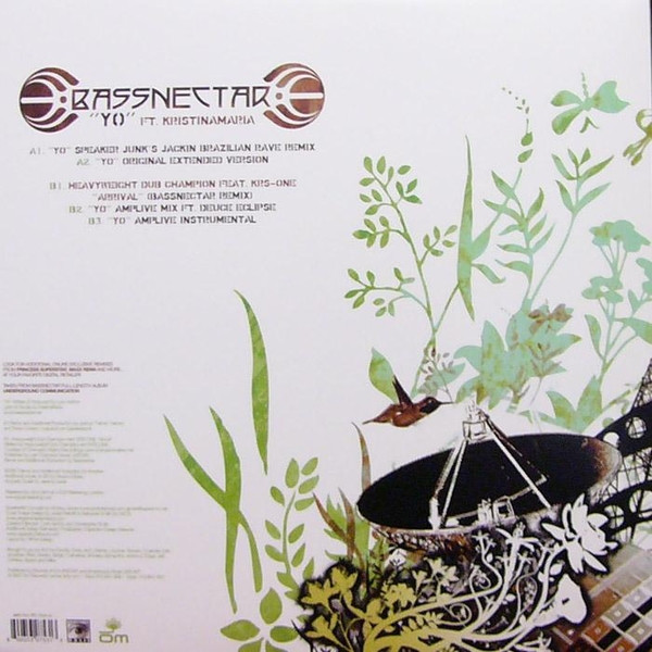 Bassnectar Featuring Kristina Maria - Yo | OM Records (OM 253 SV) - 2 Bassnectar Featuring Kristina Maria - Yo | OM Records (OM 253 SV) - 2