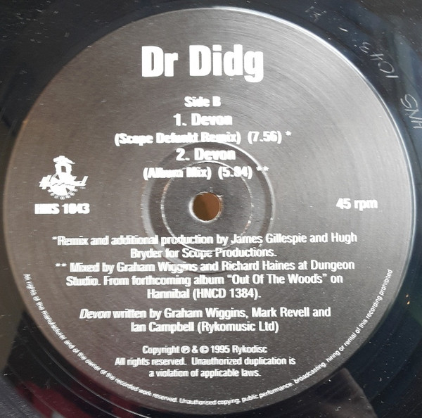Dr. Didg - Devon | Hannibal Records (HNS 1043) - 2 Dr. Didg - Devon | Hannibal Records (HNS 1043) - 2