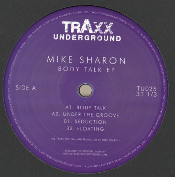 Mike Sharon - Body Talk EP | Traxx Underground (TU025)