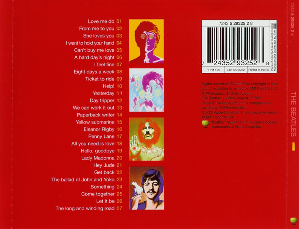 The Beatles - 1 | Apple Records (7243 5 29325 2 8) - 2
