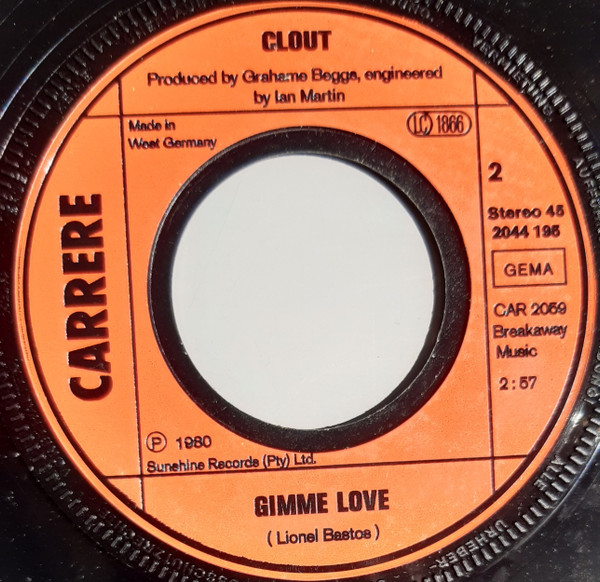 Clout - The Best Of Me | Carrere (2044 195) - 4