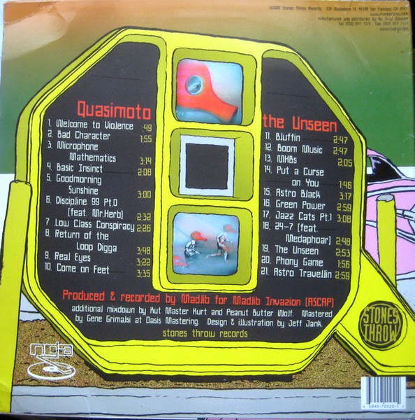 Quasimoto - The Unseen | Stones Throw Records (STH 2025-1) - 2 Quasimoto - The Unseen | Stones Throw Records (STH 2025-1) - 2