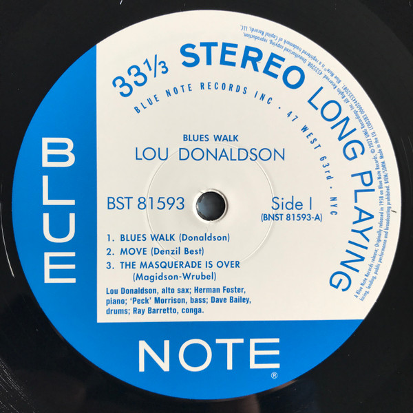 Lou Donaldson - Blues Walk | Blue Note (4535208) - 3