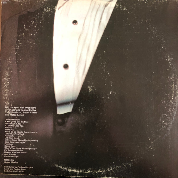Milt Jackson - Big Band Bags | Milestone (47006) - 2 Milt Jackson - Big Band Bags | Milestone (47006) - 2