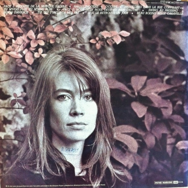 Françoise Hardy - Musique Saoule | Pathé (2C 070-14697) - 2 Françoise Hardy - Musique Saoule | Pathé (2C 070-14697) - 2
