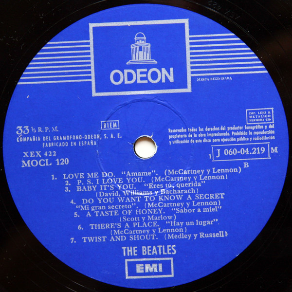 The Beatles - Please Please Me | Odeon (MOCL 120) - 4
