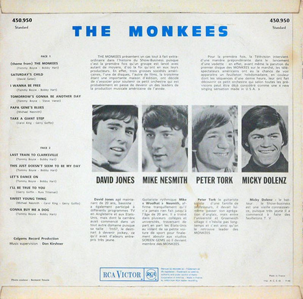 The Monkees - The Monkees | RCA Victor (430.950) - 2