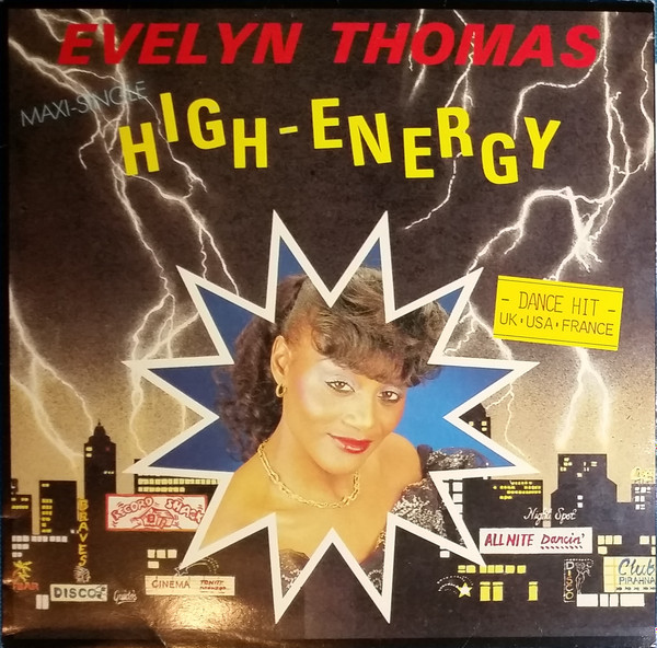 Evelyn Thomas - High-Energy | Ariola (F-601.362) - main