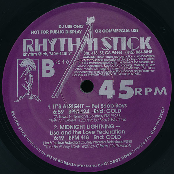 Various - Rhythm Stick 1-6 | Rhythm Stick (RS1-6) - 4 Various - Rhythm Stick 1-6 | Rhythm Stick (RS1-6) - 4