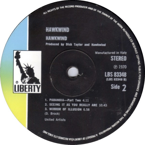 Hawkwind - Hawkwind | Liberty (LBS 83348) - 4
