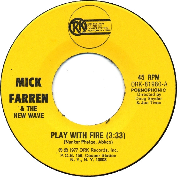 Mick Farren - Play With Fire | ORK Records (81980) - 4 Mick Farren - Play With Fire | ORK Records (81980) - 4