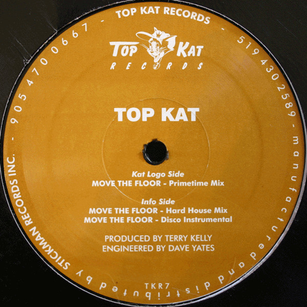 Top Kat - Move The Floor | Top Kat Records (TKR 007)