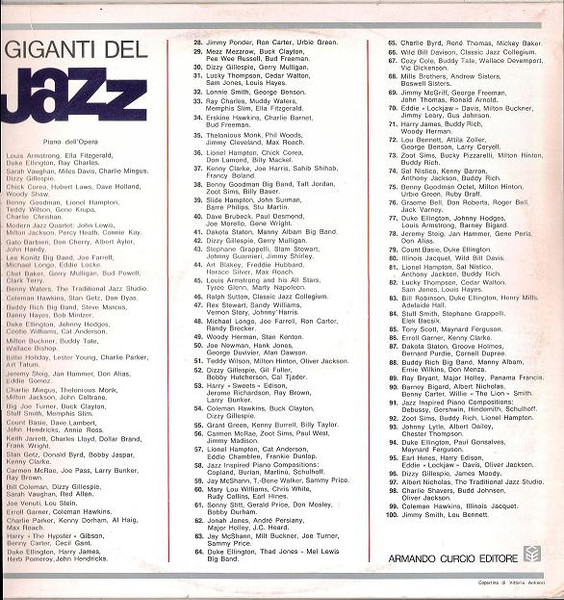 Chick Corea , Dave Holland , Hubert Laws , Woody Shaw - I Giganti Del Jazz Vol. 3 | Curcio (GJ- 3) - 4 Chick Corea , Dave Holland , Hubert Laws , Woody Shaw - I Giganti Del Jazz Vol. 3 | Curcio (GJ- 3) - 4