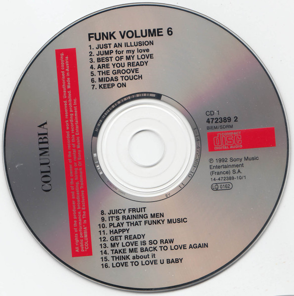 Various - Do The Funk Vol. 6 | Columbia (COL 472389 2) - 3