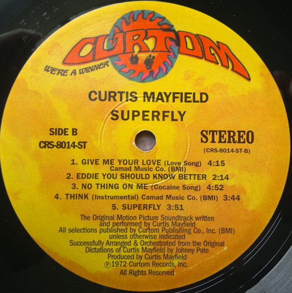 Curtis Mayfield - Super Fly | Curtom (CRS 8014 ST) - 4 Curtis Mayfield - Super Fly | Curtom (CRS 8014 ST) - 4