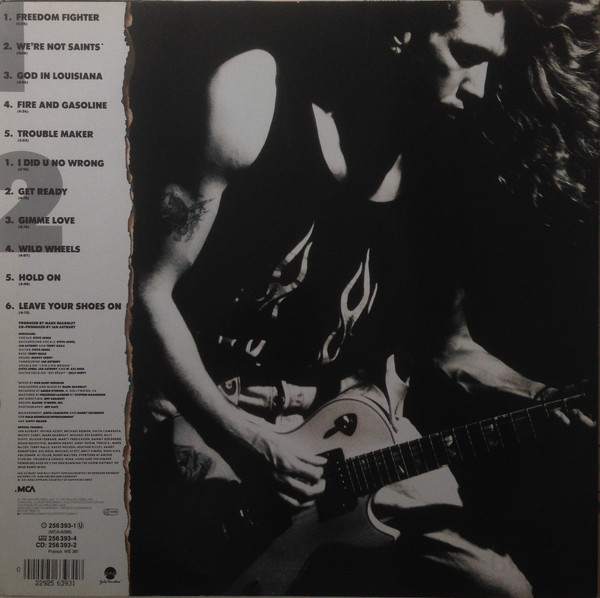 Steve Jones - Fire And Gasoline | MCA Records (256 393-1) - 2