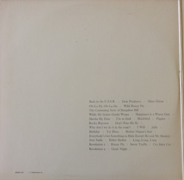 The Beatles - The Beatles | Capitol Records (SWBO 101) - 2 The Beatles - The Beatles | Capitol Records (SWBO 101) - 2