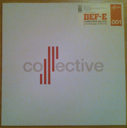 Def-E - Collective EP One | Colllective Records Limited (colllect 001)