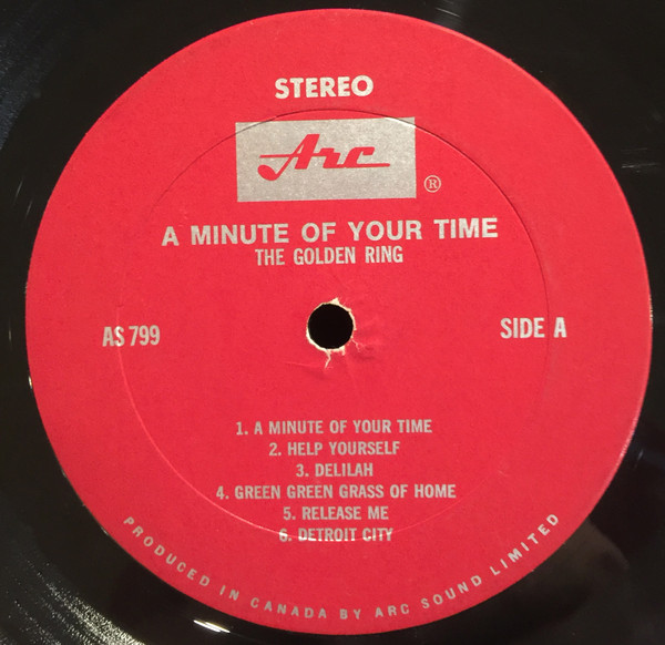 The Golden Ring - A Minute Of Your Time | Arc Sound Ltd. (AS 799) - 3 The Golden Ring - A Minute Of Your Time | Arc Sound Ltd. (AS 799) - 3