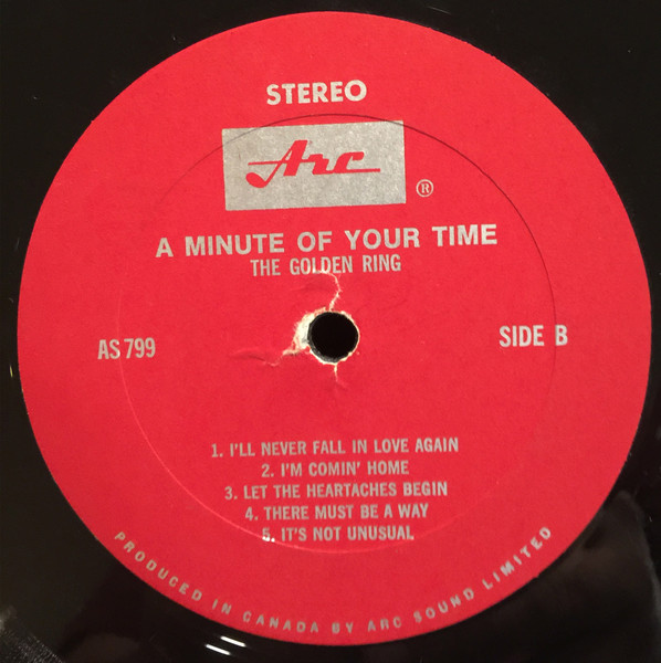 The Golden Ring - A Minute Of Your Time | Arc Sound Ltd. (AS 799) - 4 The Golden Ring - A Minute Of Your Time | Arc Sound Ltd. (AS 799) - 4