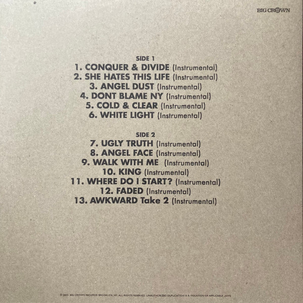 El Michels Affair Meets Liam Bailey - Ekundayo Inversions Instrumentals | Big Crown Records (BC128-LP) - 2 El Michels Affair Meets Liam Bailey - Ekundayo Inversions Instrumentals | Big Crown Records (BC128-LP) - 2