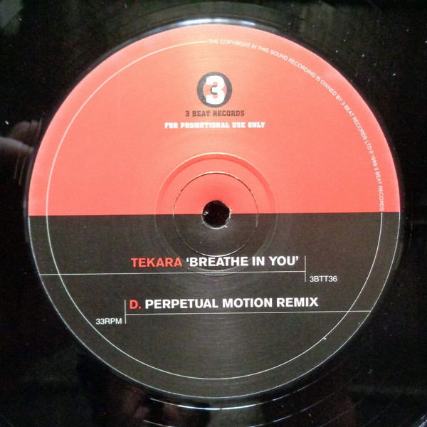 Tekara - Breathe In You (Disc 2) | 3 Beat Records (3BTT36) - 3 Tekara - Breathe In You (Disc 2) | 3 Beat Records (3BTT36) - 3