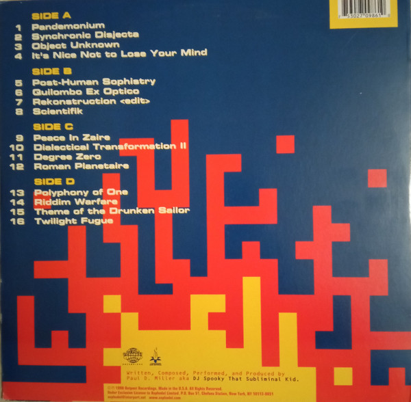 DJ Spooky - Riddim Warfare | Asphodel (ASP 0986) - 2 DJ Spooky - Riddim Warfare | Asphodel (ASP 0986) - 2