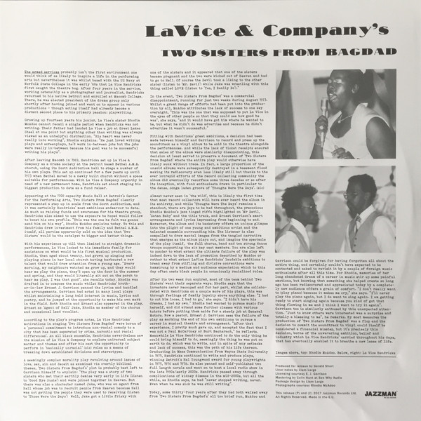 LaVice & Company - LaVice And Company's Two Sisters From Bagdad | Jazzman (JMANLP095) - 4 LaVice & Company - LaVice And Company's Two Sisters From Bagdad | Jazzman (JMANLP095) - 4