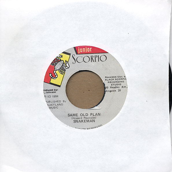 Snakeman - Same Old Plan | Junior Scorpio (none) - 3