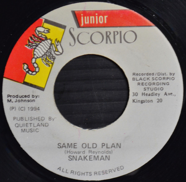 Snakeman - Same Old Plan | Junior Scorpio (none)